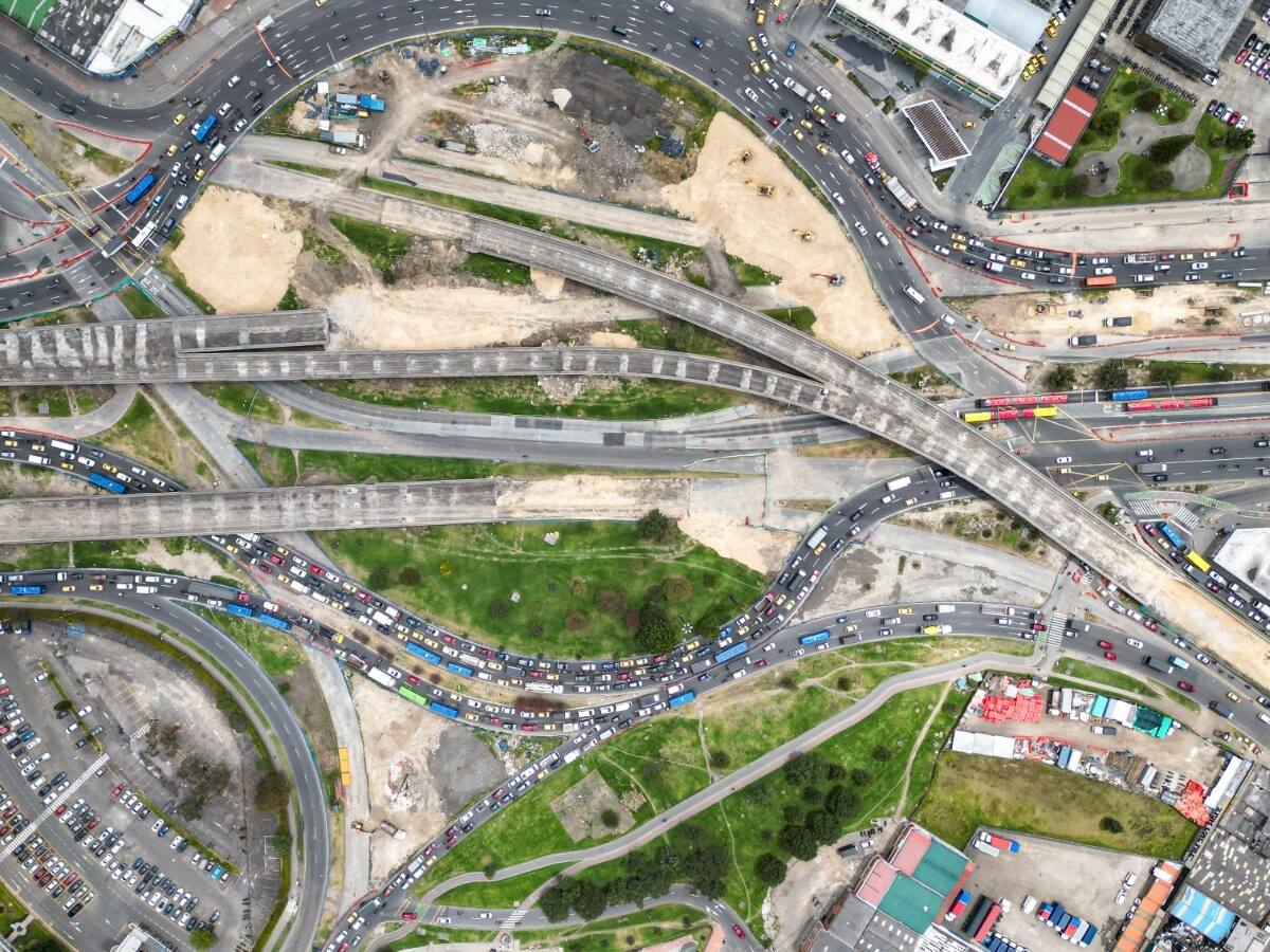 Así será la implosión de los puentes en la calle 13 con avenida Américas de Bogotá