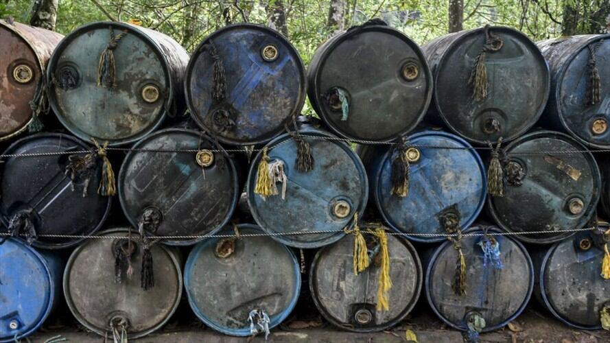 Gasolina de contrabando en el Cauca / imagen de referencia. Foto: Getty Images