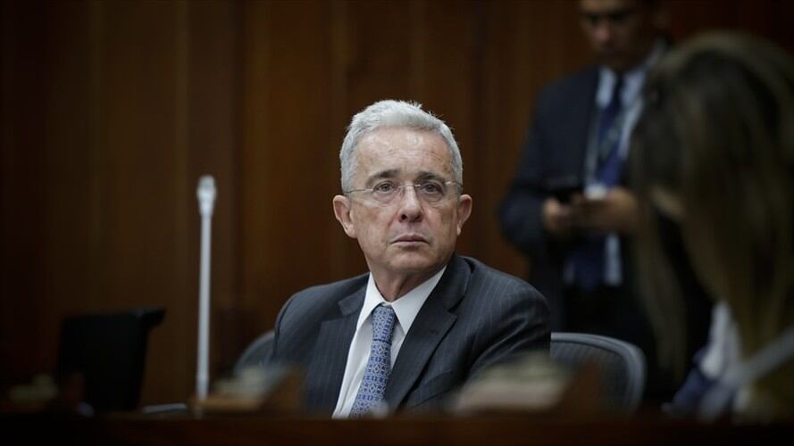 Senador Álvaro Uribe. Foto: Colprensa