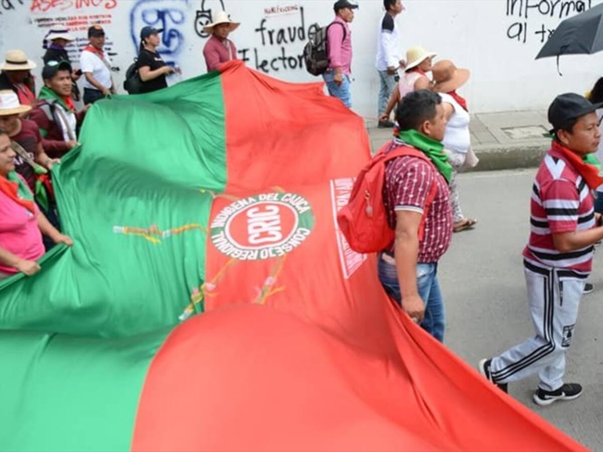 Indígenas marcharán para rechazar amenazas en el oriente del Cauca