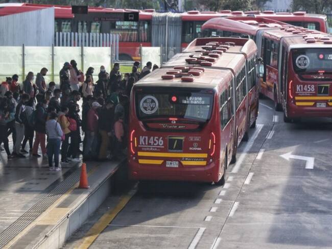 TransMilenio. Foto: Colprensa - Camila Díaz