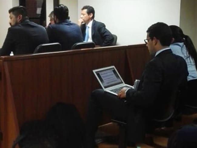 Jaime Lombana se presenta como víctima en la audiencia contra Diego Rayo. Foto: Laura Palomino