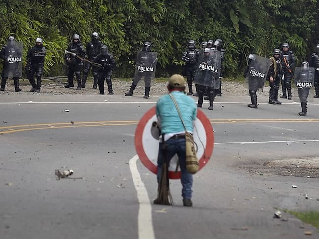 Anuc Cauca anunció que iniciará un cese de actividades con vías de hecho a partir de este lunes 14 de mayo. Foto: Getty Images