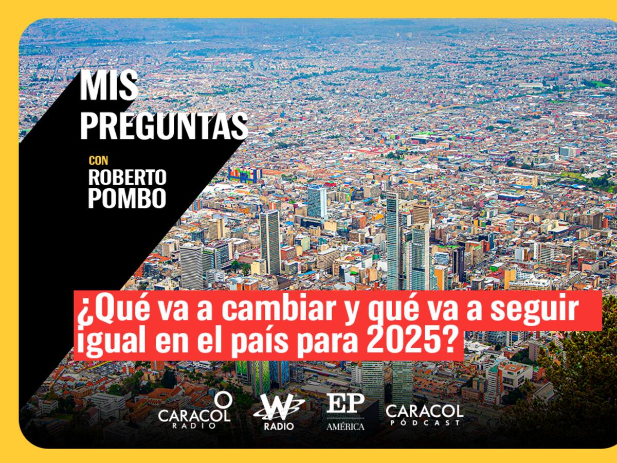 Mis Preguntas, con Roberto Pombo: ¿Qué va a cambiar y qué va a seguir igual en 2025?