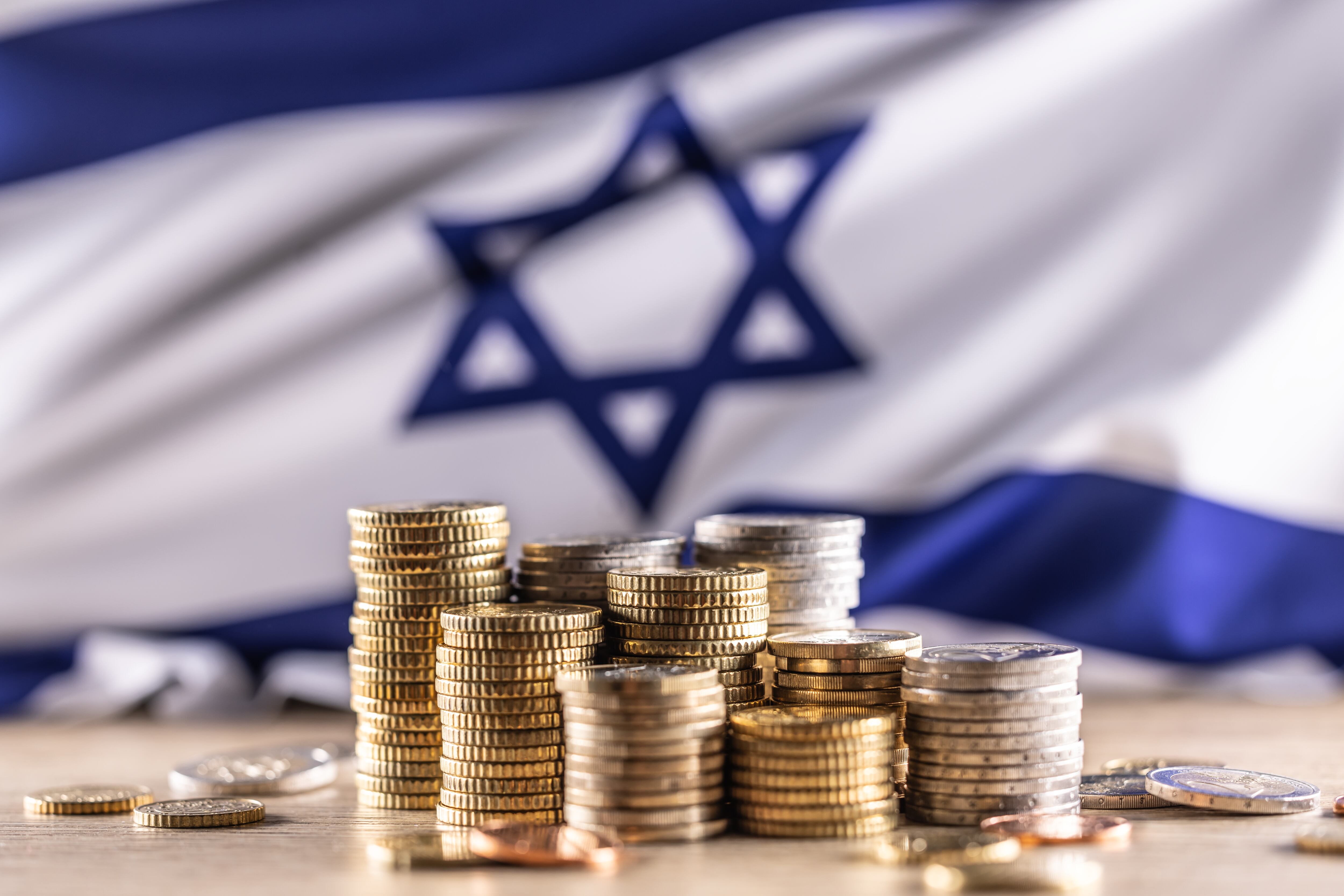 Referencia de comercio israelí. Foto: SimpleImages vía Getty Images. 