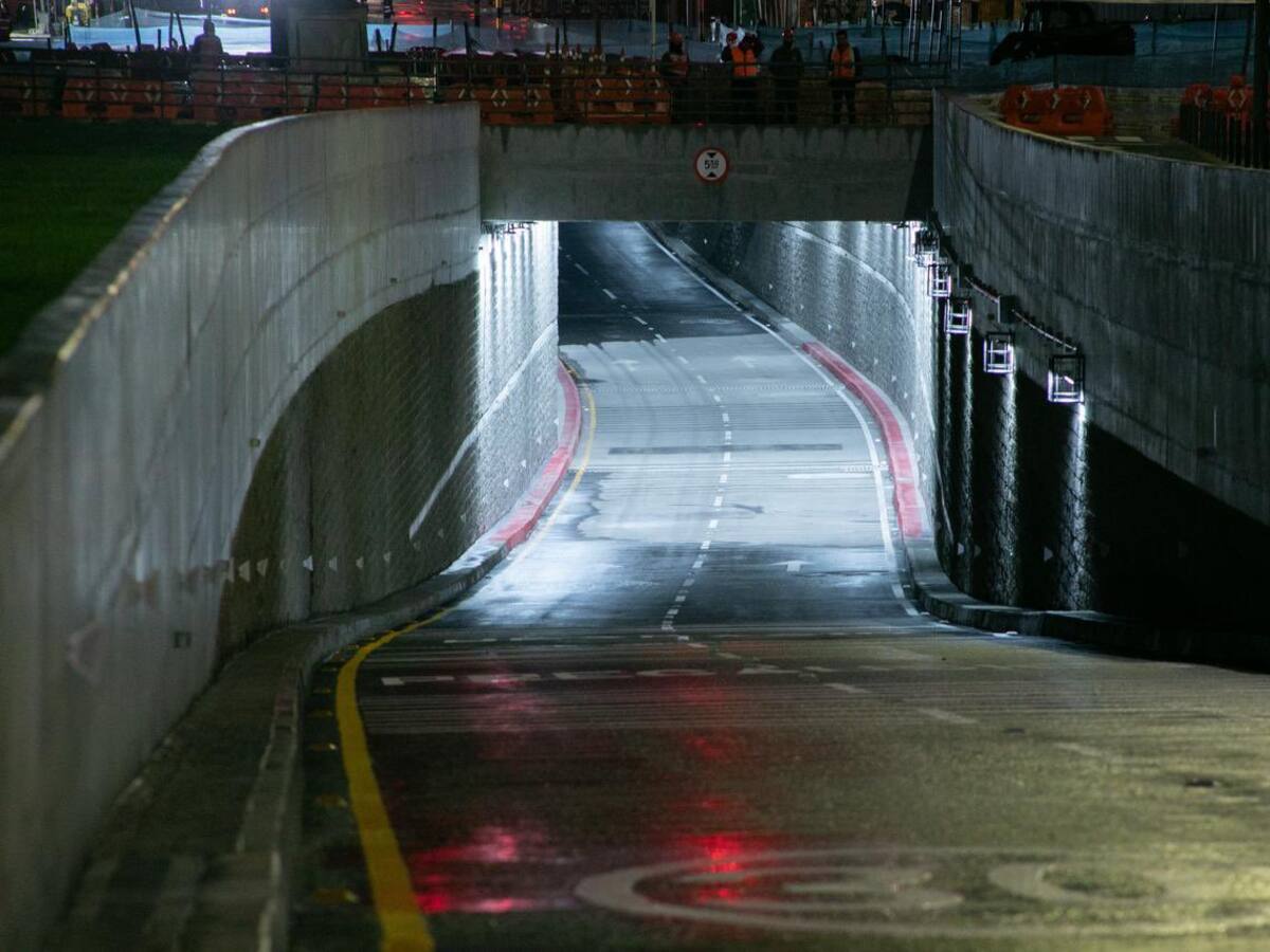 Alcalde Carlos Fernando Galán habilitó la obra del intercambiador vial de la calle 72, en Bogotá