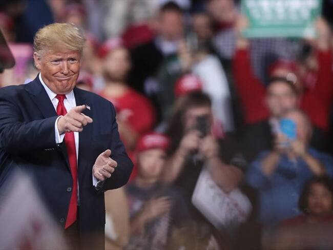 Ahora el proceso pasará al Senado, donde se espera que se celebre "impeachment" al presidente Donald Trump a partir de enero. Foto: Getty Images