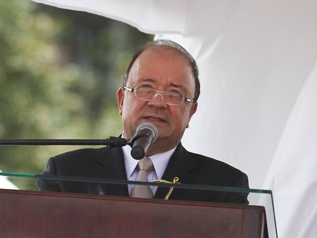 Luis Carlos Villegas, ministro de Defensa . Foto: Colprensa/Sofía Toscano