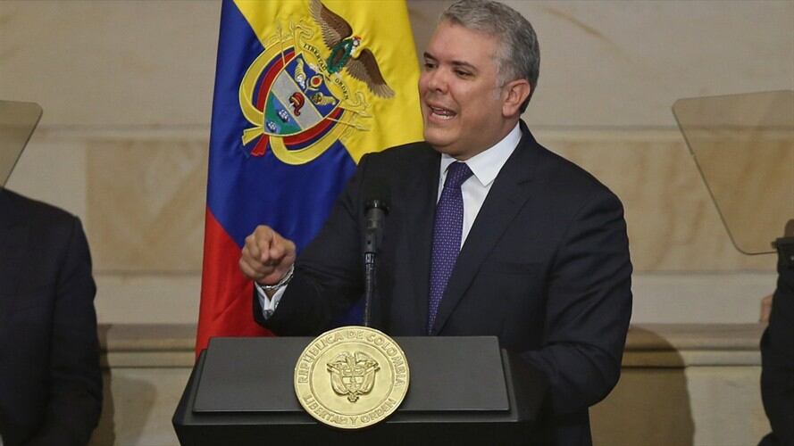 El presidente Iván Duque concedió la extradición a los Estados Unidos de Armando Gómez España, considerado uno de los socios de Jesús Santrich. Foto: Colprensa