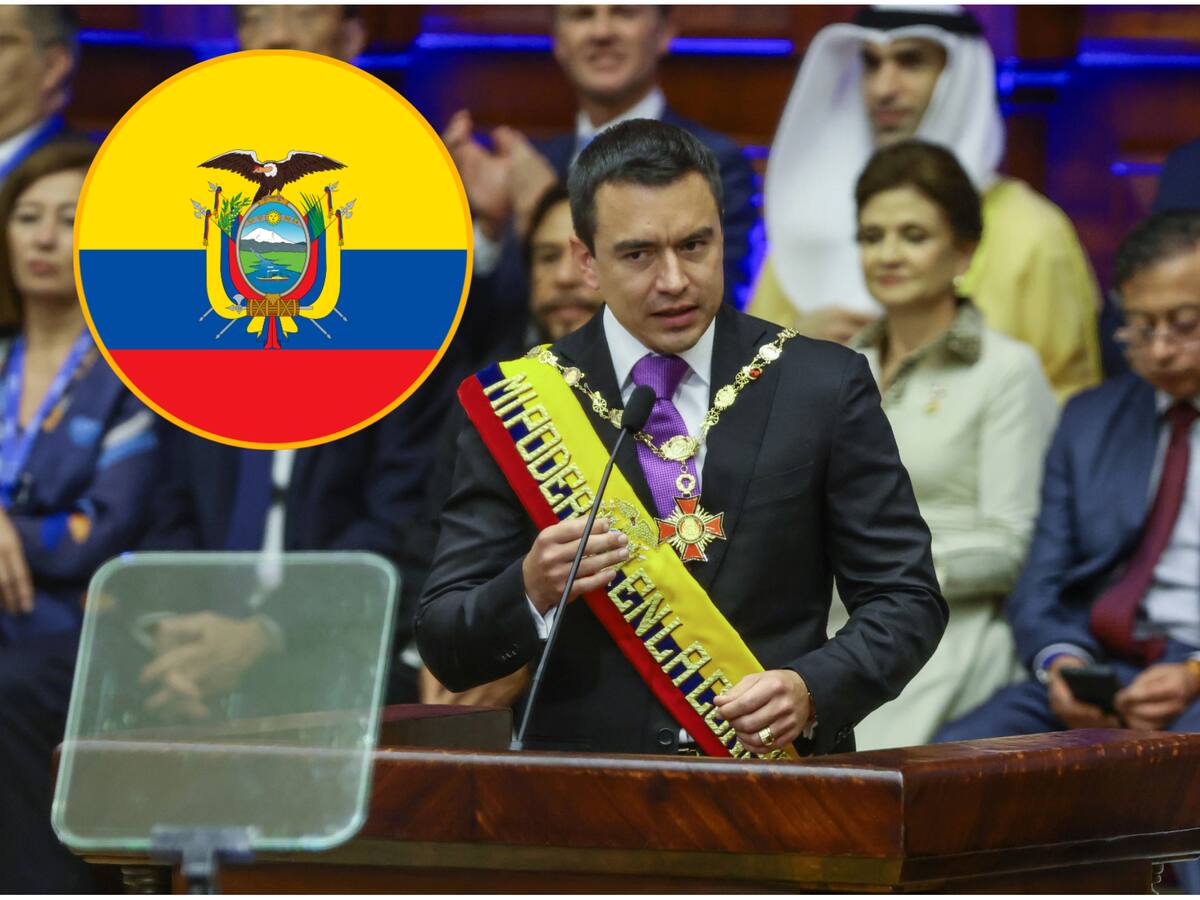 Daniel Noboa decretó toque de queda nocturno en 5 provincias de Ecuador tras anunciarse protestas