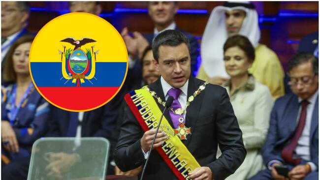 Daniel Noboa decretó toque de queda nocturno en 5 provincias de Ecuador tras anunciarse protestas. Foto: Getty Images.