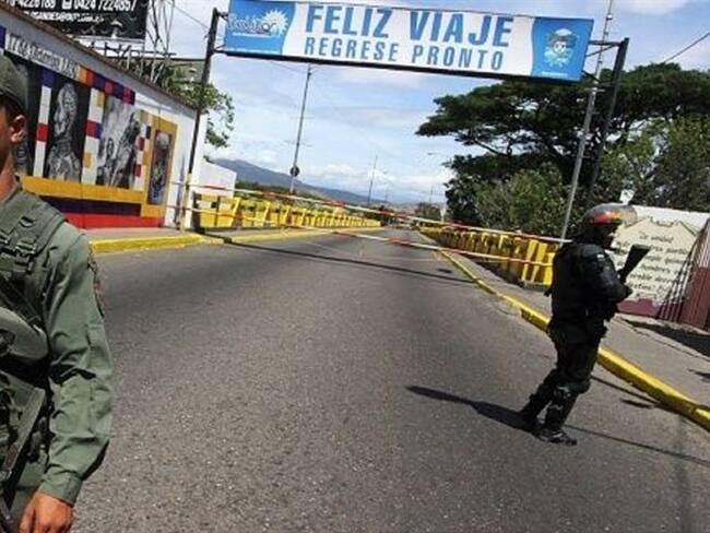 Frontera colombo-venezolana . Foto: Colprensa