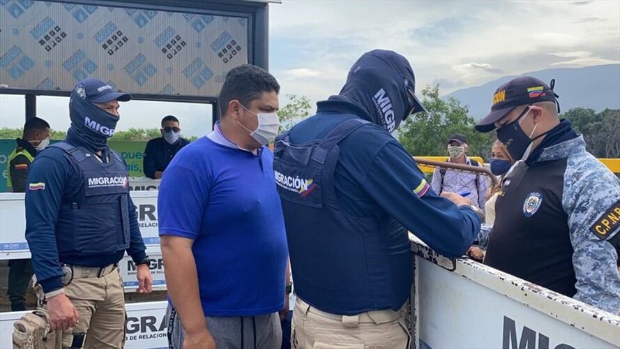 El migrante no podrá ingresar al territorio colombiano durante diez años.. Foto: Cortesía Migración