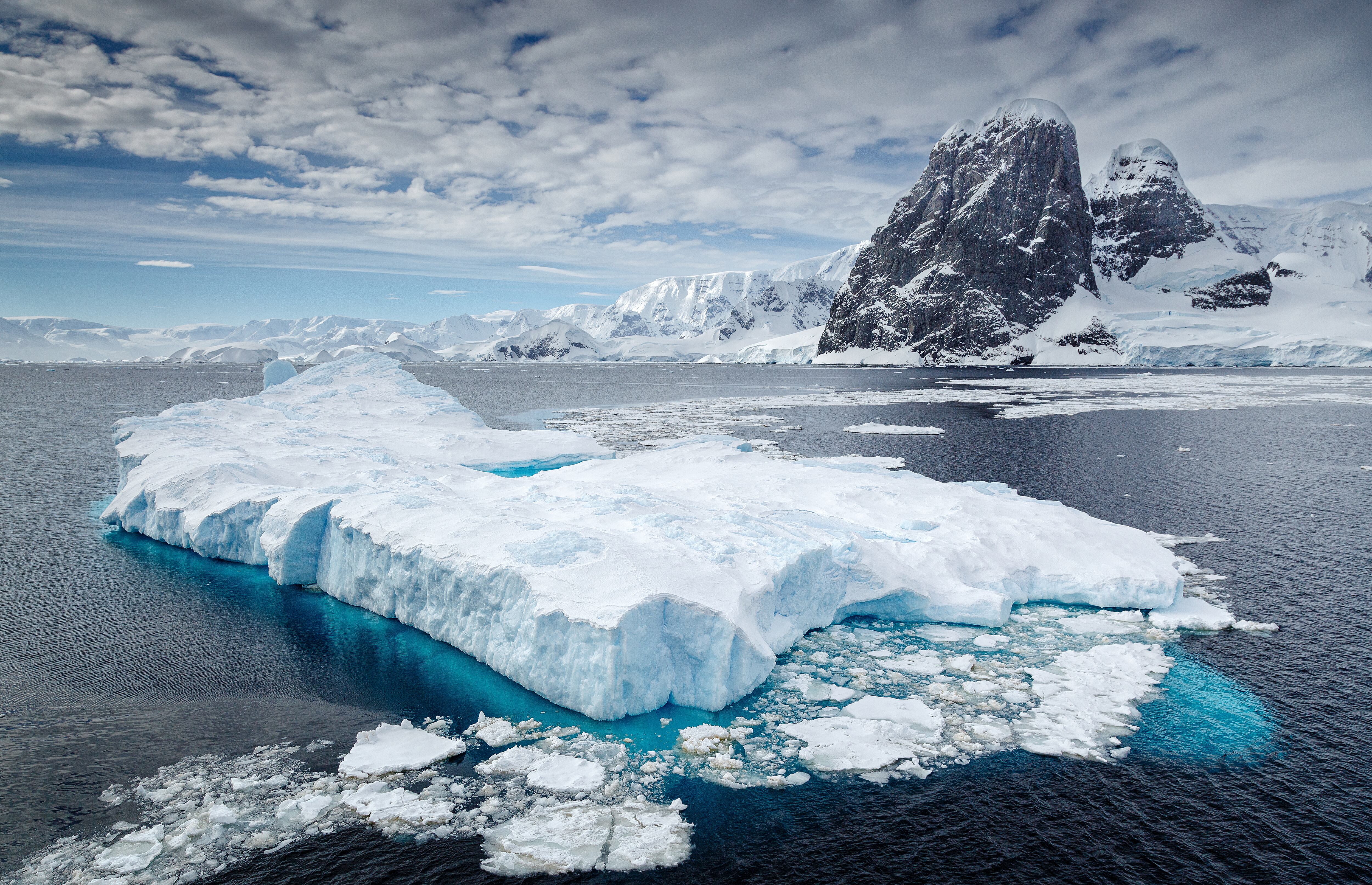 Imagen de referencia de glaciares. Foto: Getty Images.