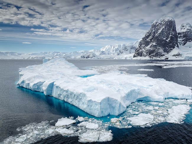 Imagen de referencia de glaciares. Foto: Getty Images.
