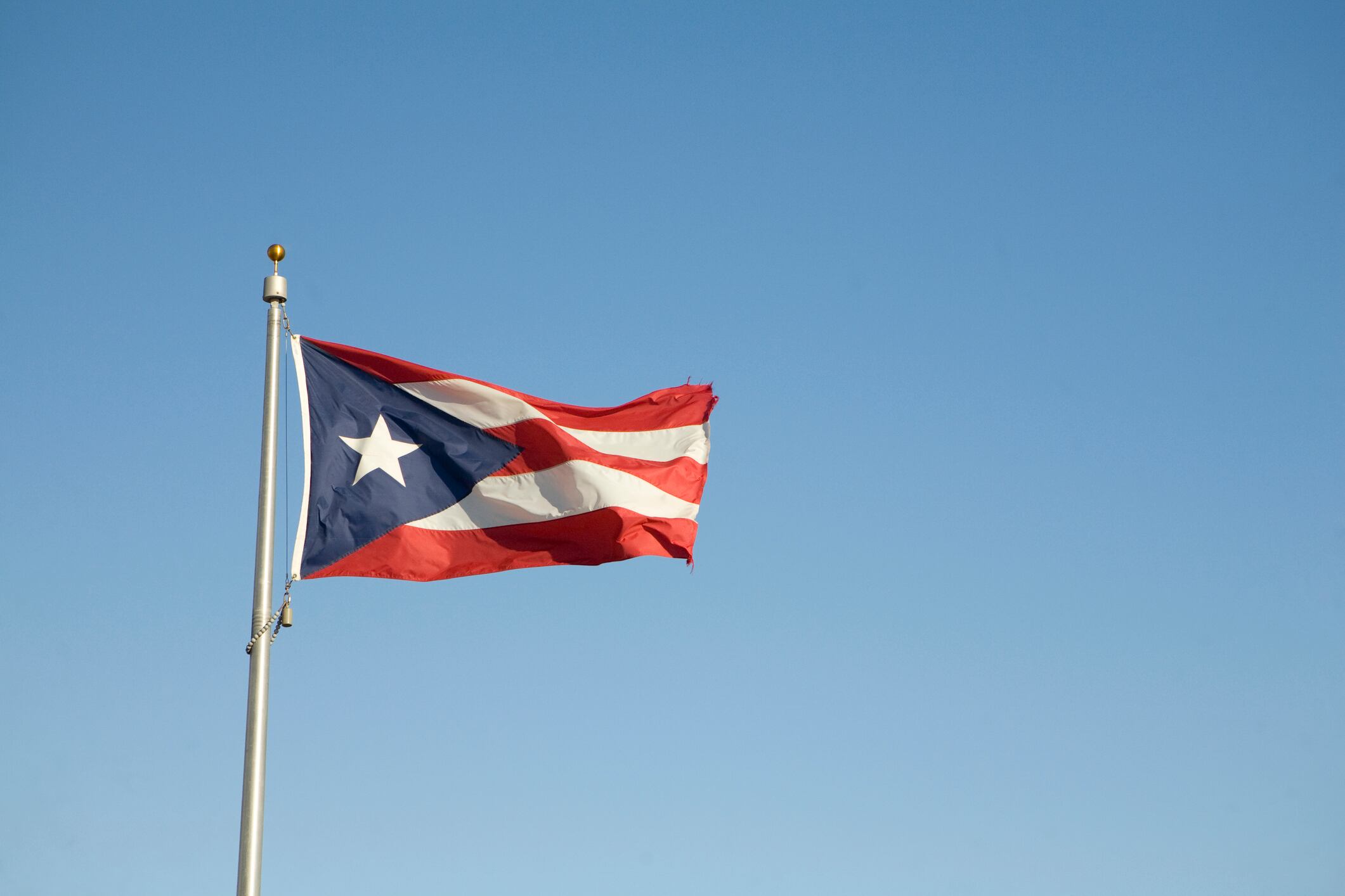 Bandera de Puerto Rico imagen de referencia. Foto: Getty Images.