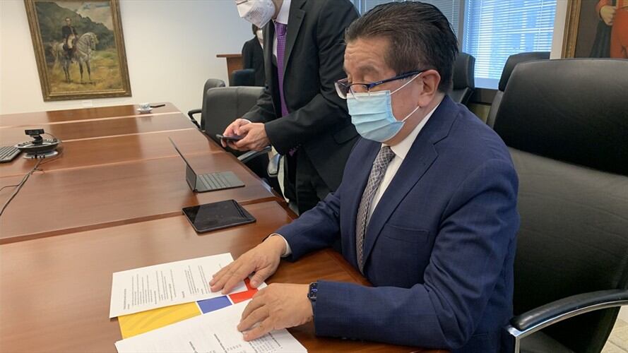 Estados Unidos deja abierta la puerta para donar más vacunas a Colombia. Foto: Cortesía Ministerio de Salud