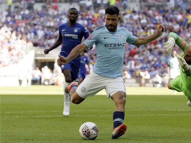 Sergio Agüero estará en el City hasta el 2021. Foto: Associated Press - AP