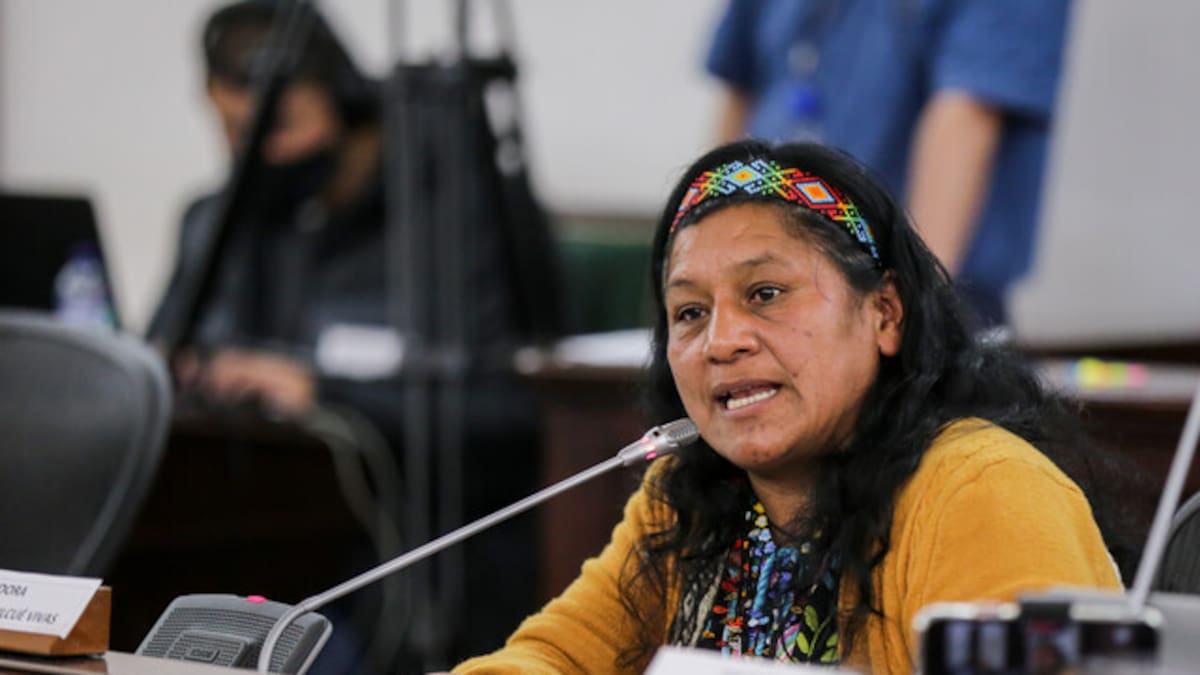 “No fue un registro normal”: Aida Quilcué sobre discusión con miembros del Ejército