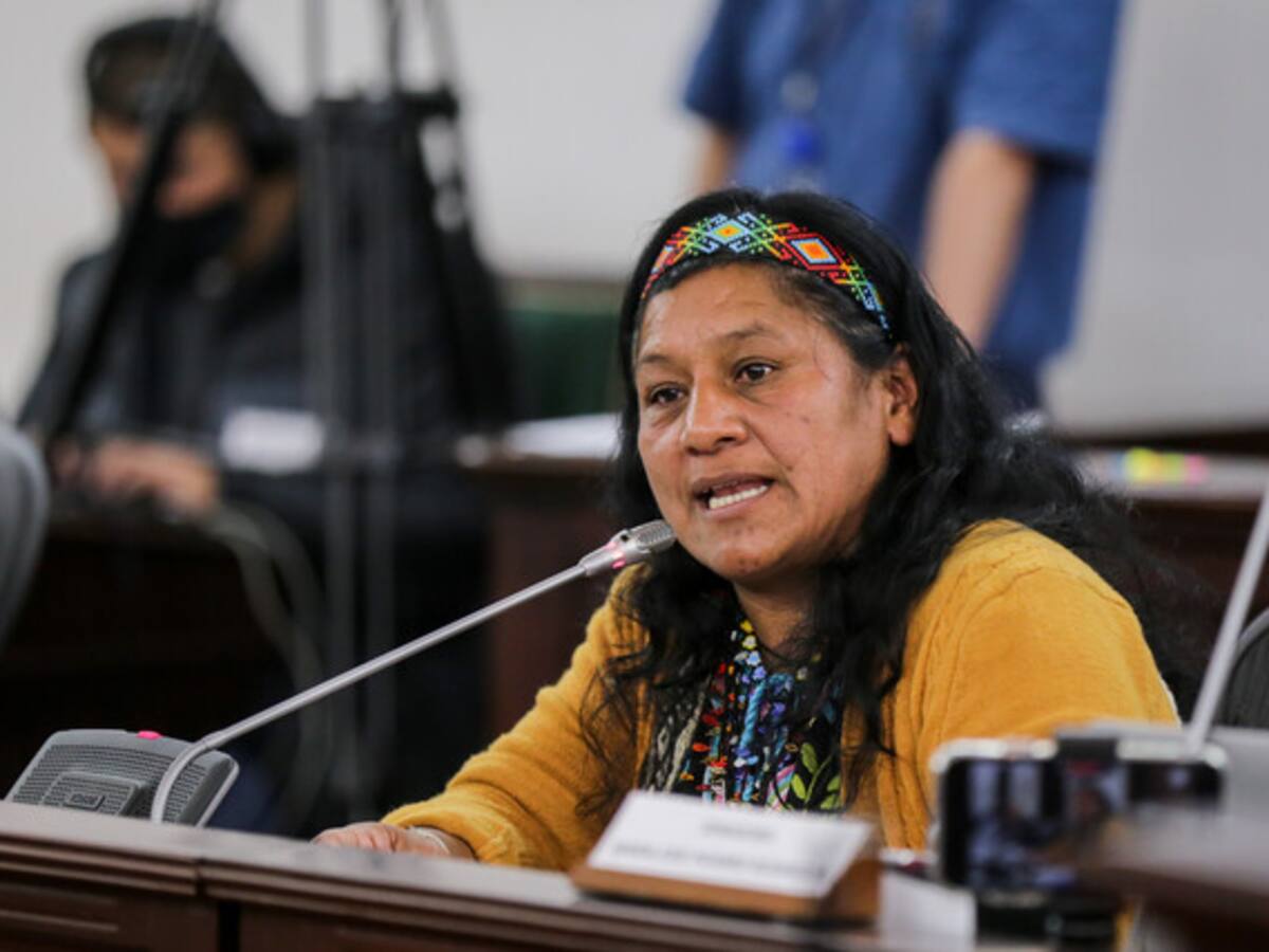 “No fue un registro normal”: Aida Quilcué sobre discusión con miembros del Ejército