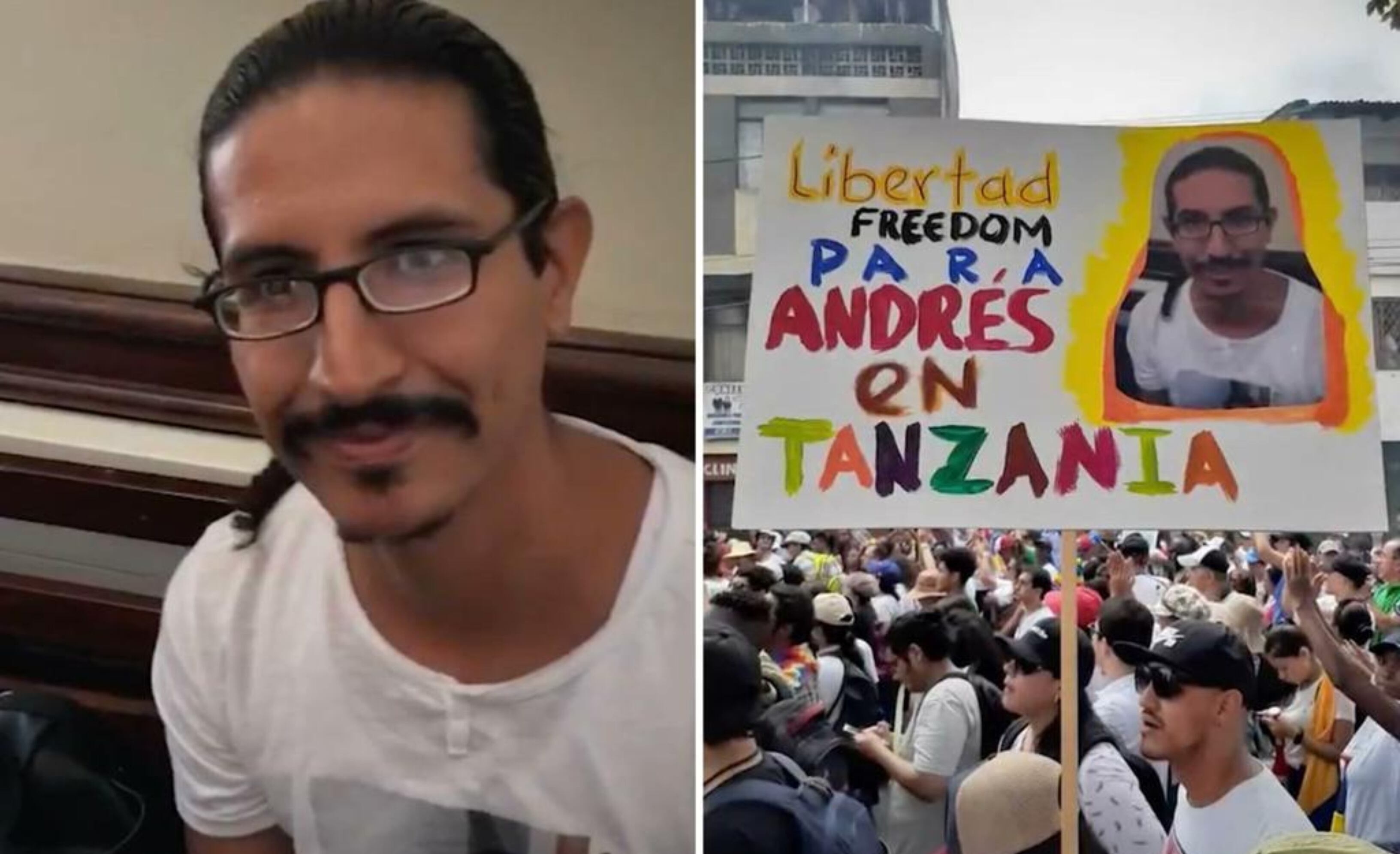 Colombiano Andrés Ballesteros. Foto: Cortesía para Sigue La W.