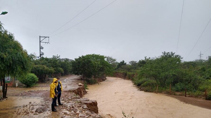Lluvias generan emergencia en Cúcuta y el área metropolitana. Foto: Colprensa