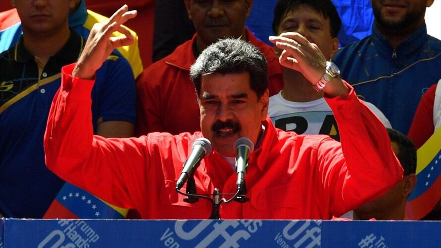 "La paciencia se agotó no podemos seguir soportando que se preste el territorio de Colombia para una agresión contra Venezuela". Foto: Agencia AFP