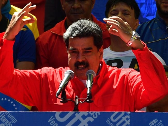 &quot;La paciencia se agotó no podemos seguir soportando que se preste el territorio de Colombia para una agresión contra Venezuela&quot;. Foto: Agencia AFP