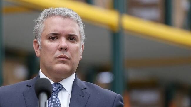 El presidente Iván Duque aseguró que respetará la justicia y promulgará las 16 Circunscripciones Especiales para la Paz. Foto: Colprensa / CAMILA DÍAZ