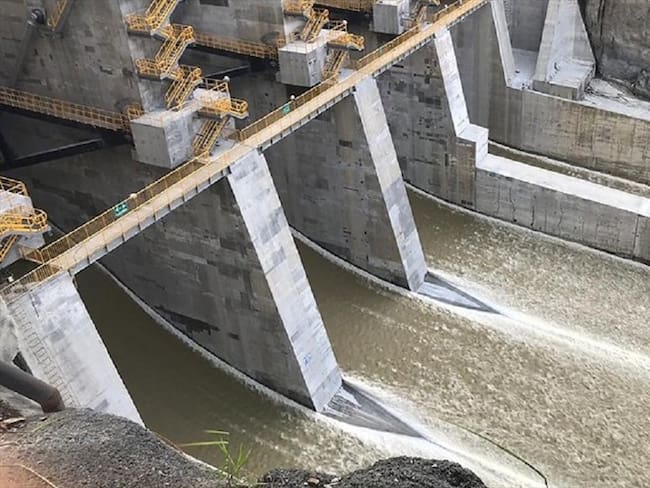 Cierre de casa de máquinas de Hidroituango. Foto: Colprensa