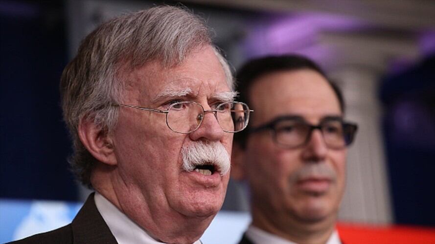 El asesor de Seguridad Nacional del presidente estadounidense Donald Trump, John Bolton. Foto: Getty Images