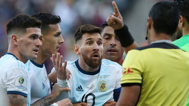 Argentina vence la provocación y logra el bronce con Messi expulsado. Foto: Getty Images