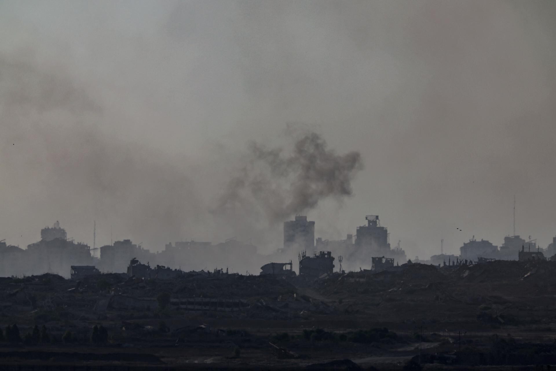 Franja de Gaza. Foto: EFE.