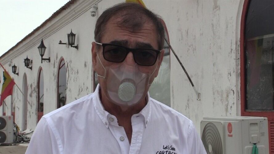 William Dau cuestionó que el Ministerio Público no ha sancionado a los políticos, involucrados en casos de corrupción. Foto: Alcaldía de Cartagena