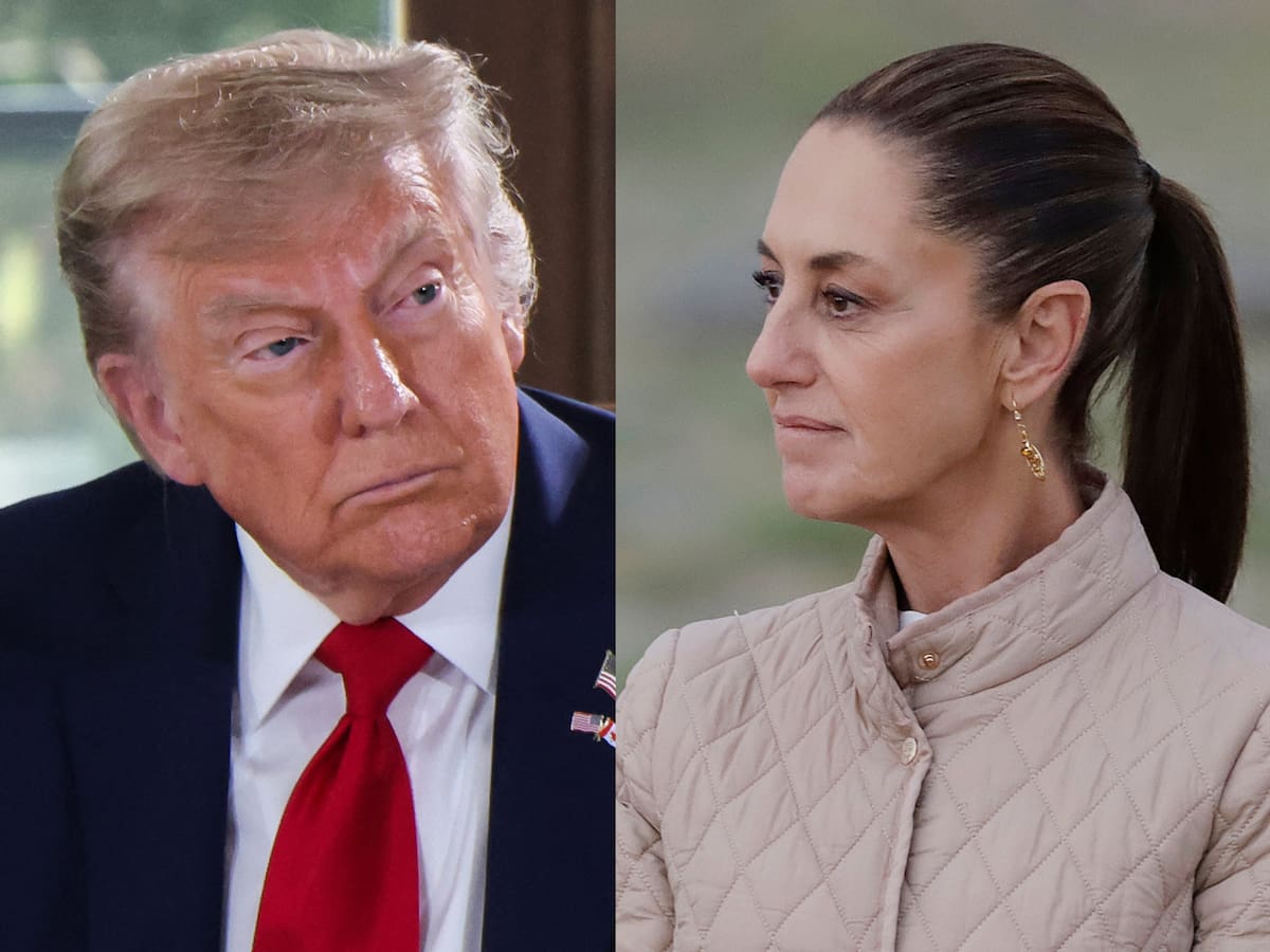 Trump y Sheinbaum sostuvieron una “buena” conversación telefónica