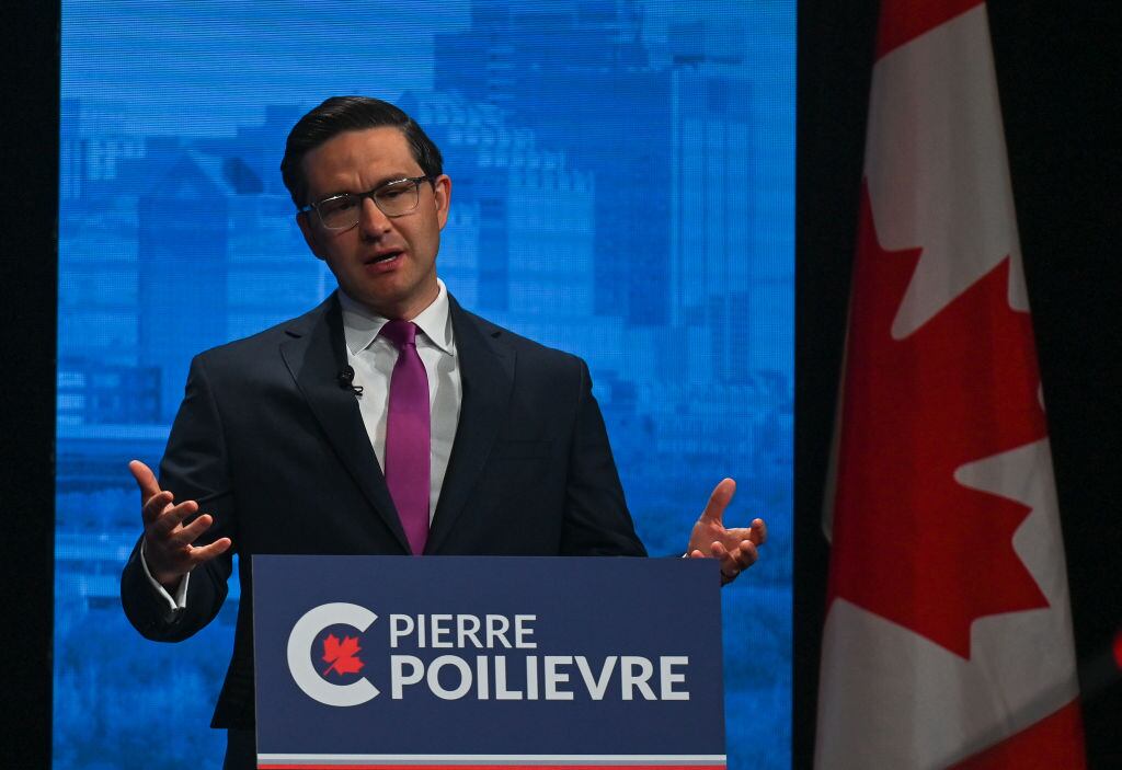Pierre Poilievre. Foto: Artur Widak/NurPhoto via Getty Images.