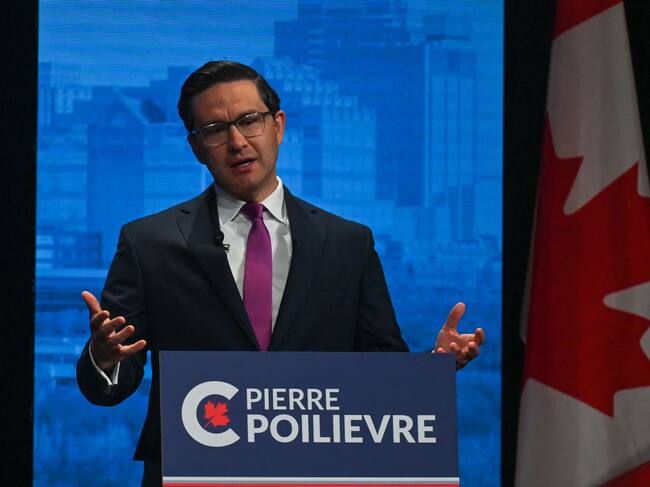 Pierre Poilievre. Foto: Artur Widak/NurPhoto via Getty Images.