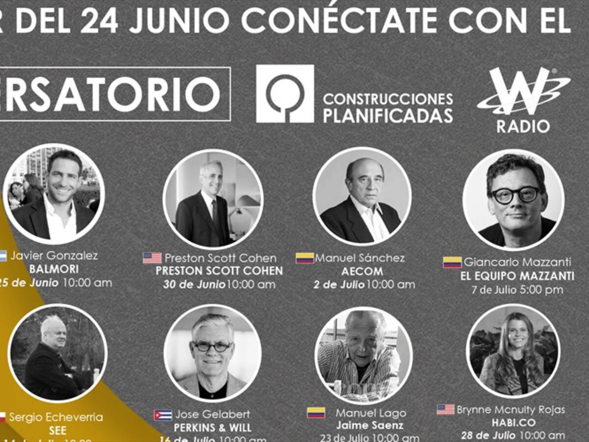 Arquitectour, el foro virtual que le permitirá conocer las perspectivas de la arquitectura