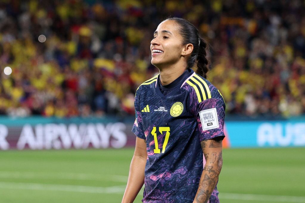 Carolina Arias. (Photo by Elsa - FIFA/FIFA via Getty Images)