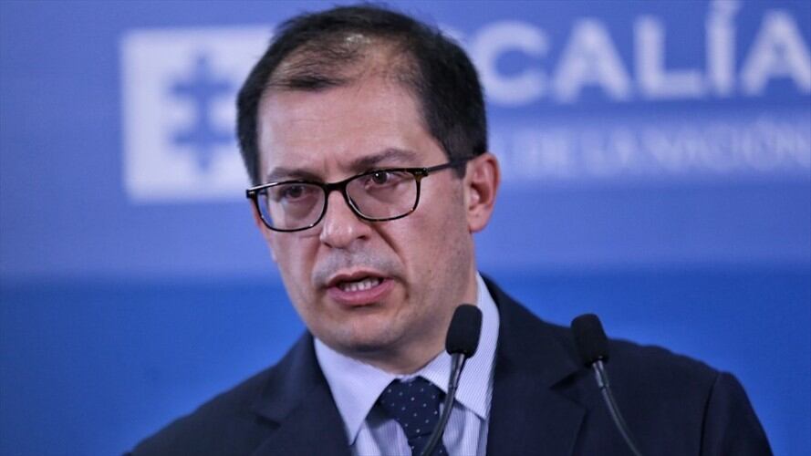 El fiscal general de la Nación Francisco Barbosa dio positivo para COVID-19. Foto: Colprensa