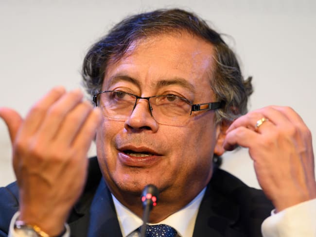 Gustavo Petro . (Photo by Manuel Cortina/SOPA Images/LightRocket via Getty Images)