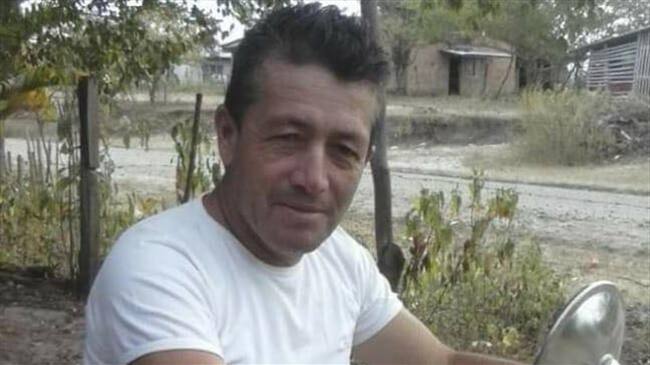 Uenseslao Guerrero de La Cruz de 57 años, expresidente de la Junta de Acción Comunal de la vereda Curacas . Foto: Cortesía