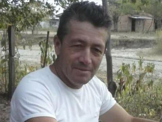 Uenseslao Guerrero de La Cruz de 57 años, expresidente de la Junta de Acción Comunal de la vereda Curacas . Foto: Cortesía