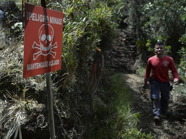 Hombres armados que manifestaron ser de la disidencia de las Farc, detuvieron a cuatro miembros de la organización The HALO Trust. Foto: Getty Images