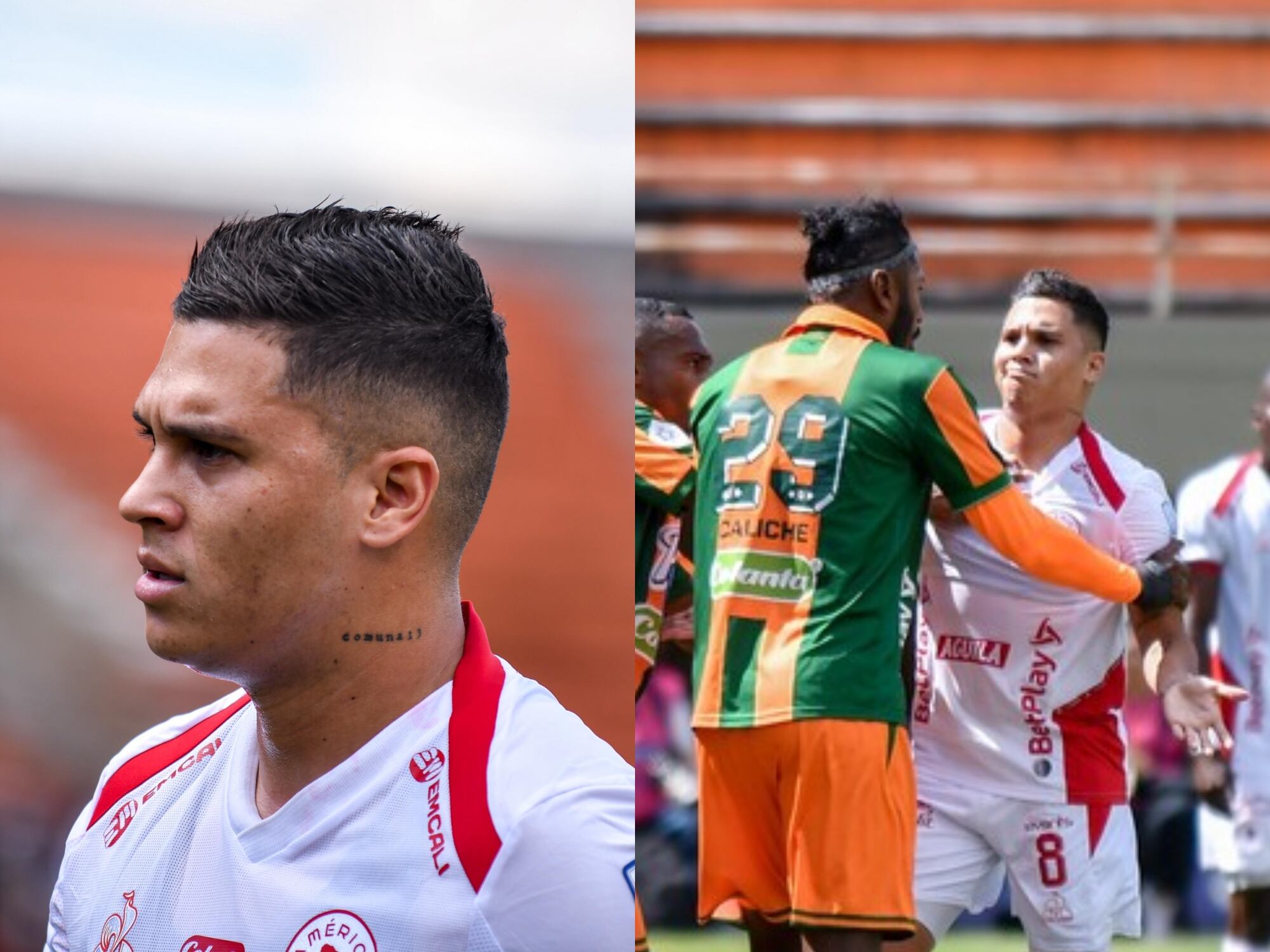 Juan Fernando Quintero en partido contra Envigado. Fotos: Colprensa.