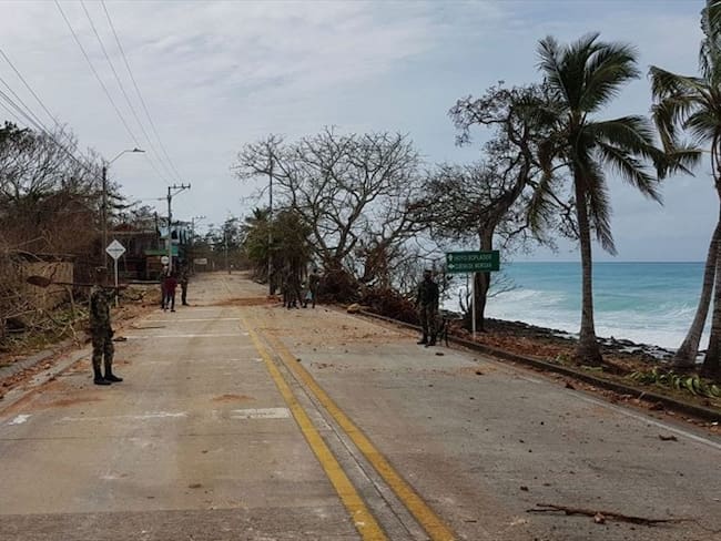Hay grandes afectaciones, pero en San Andrés estamos prácticamente recuperados: Allen Jay