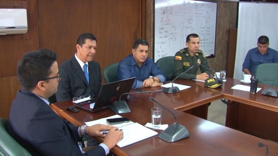 El general Manuel Antonio Vásquez, nuevo comandante de la Policía Metropolitana de Cali, acordó adelantar acciones en los sectores críticos de la ciudad. Foto: Cortesía.