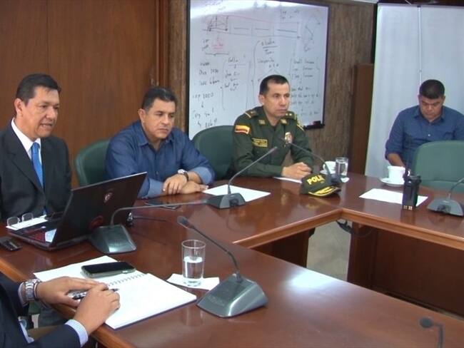 El general Manuel Antonio Vásquez, nuevo comandante de la Policía Metropolitana de Cali, acordó adelantar acciones en los sectores críticos de la ciudad. Foto: Cortesía.