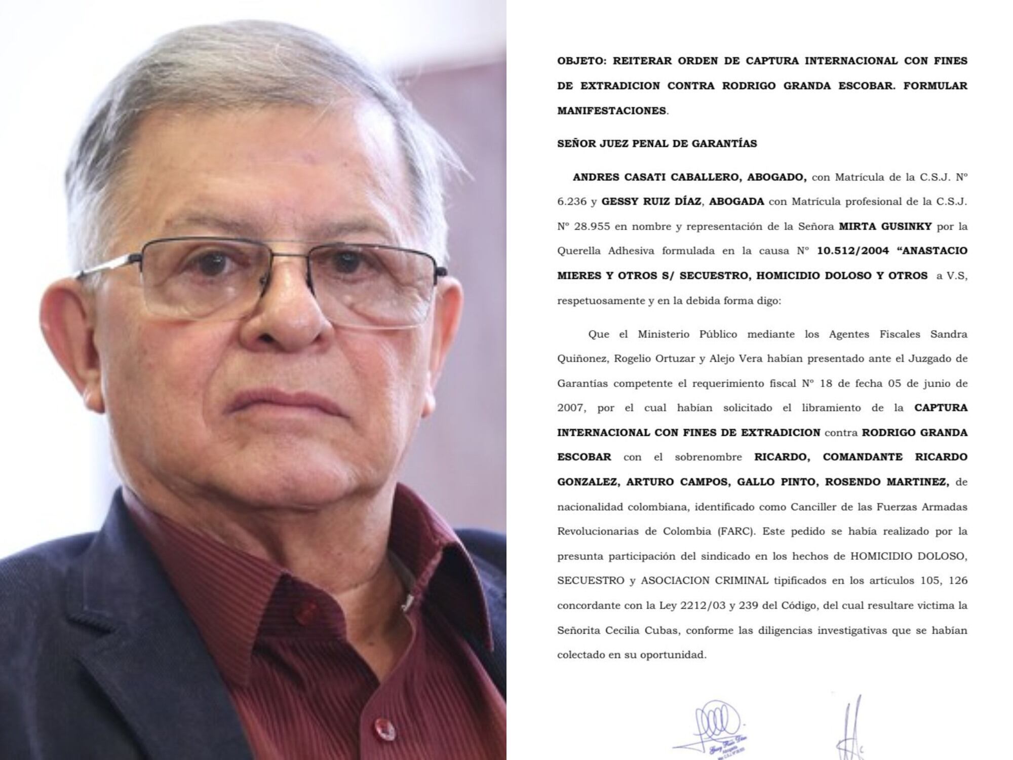 Rodrigo Granda. Foto:  (Colprensa - Camila Díaz)