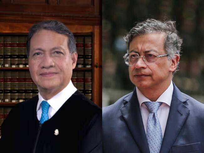 Luis Alberto Álvarez y Gustavo Petro. Fotos: suministrada y Colprensa.